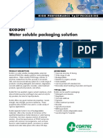 Ecosol: Water Soluble Packaging Solution