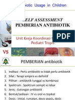 Antibiotic Usage in Children: Self Assessment