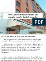 Music 2nd Qtr Afro Latin America Mjusic Lecture
