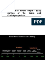 2.3 Evolution of Hindu Temple - Early Shrines of The Gupta and Chalukyan Periods