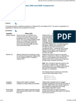 Vmware Esx and Esxi Comparison