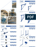 CLIMBING SCAFFOLD SPECIFICATIONS AND PARTS