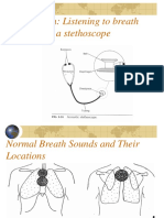 Auscultation: Listening To Breath Sounds With A Stethoscope