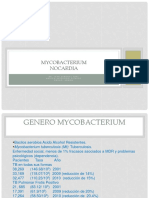 Generos Mycobacterium Nocardia y Actinomyces