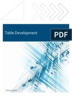 Actuarial table development