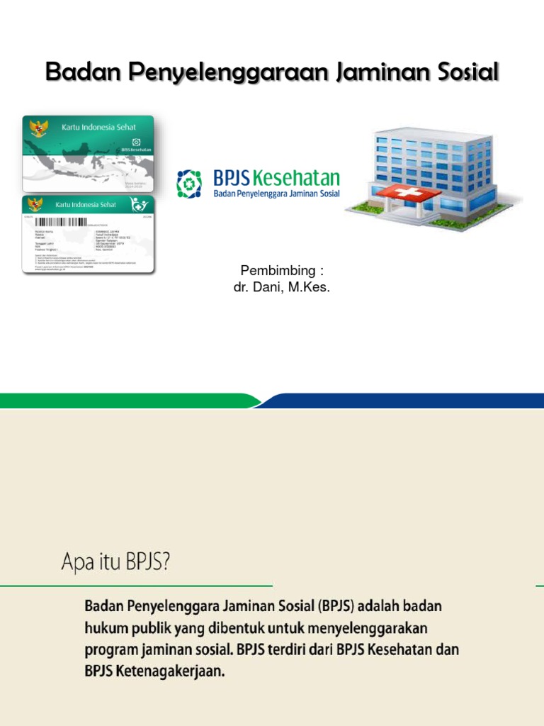 Panduan Jaminan Sosial Nasional Indonesia | PDF