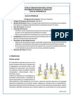 Guía de Aprendizaje No.1 - Implementar La Estructura de La Red