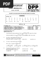 DPP Resonance Maths