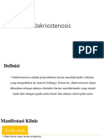 Mte Dakriostenosis (Definisi, Manifestasi Klinis, Tatalaksana)