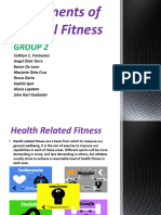 Group 2 COMPONENTS OF FITNESS 1