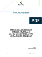 Manual de Configuración Datos Maestros SAP PM