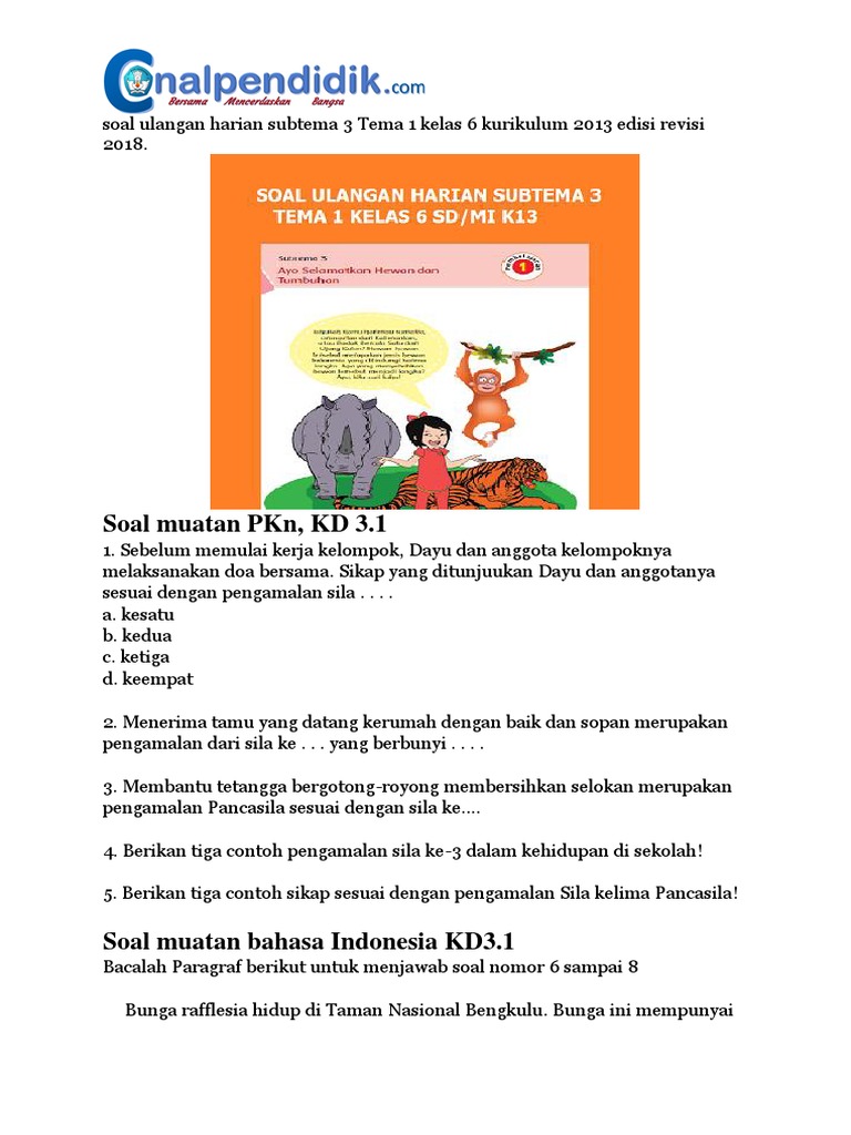 Kls 6 Tm 1 Sub 3 Docx