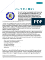 Resolutions of The IHO