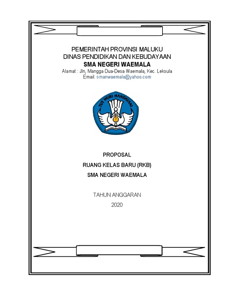 Proposal RKB Tahun 2020 | PDF