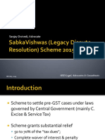 Sabka Vishwas (LDR) Scheme 2019 - As Per the Finance Bill