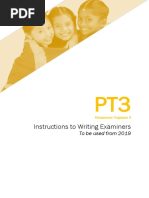 W1 MES PT3 Instructions To Writing Examiners V3