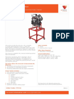 773-01 Sectioned Diesel Engine (Common Rail) Trainer