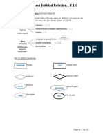 Diagrama Entidad Relación - V 1.0