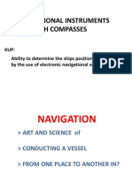 Navigational Instruments With Compasses: Course