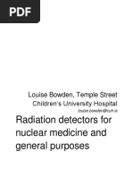 Radiation Detectors in Radiology 2018