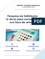 Pesquisa de Satisacao - 16 Dias para Aumentar A Sua Taxa de Retorno