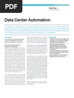 DataCenterAutomation DataSheet