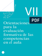 VII - Orientaciones - Evaluación FORMATIVA