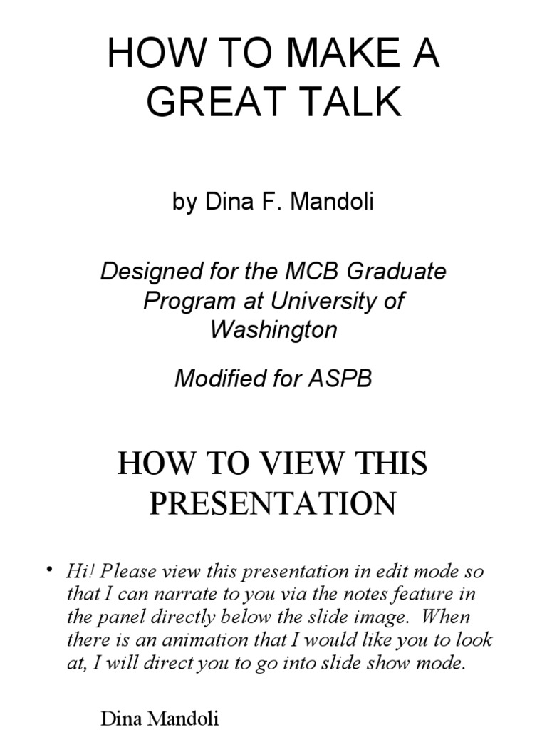 Crafting an Engaging Presentation | PDF | Body Language | Cognition
