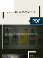 How To Change Oil