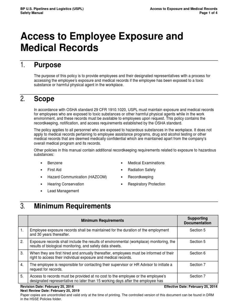 Do I Have The Right To See My Medical Records Office Of