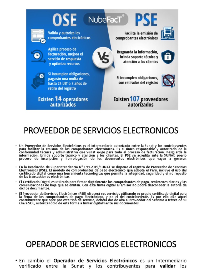 Diferencias Pse & Ose | PDF