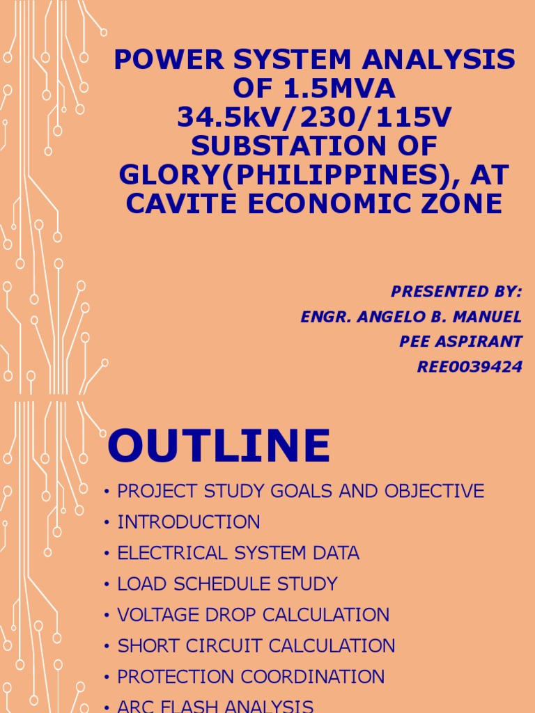 Power System Analysis of 1.5MVA Substation | PDF | Transformer ...