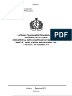 Laporan Pelaksanaan Tugas Belajar: Division Officer Course International Surface Warfare Officer School