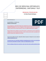 Libro de Medicina Ortomolecular Por Sintomas 1ra Edicion 1ra. Actualizacion