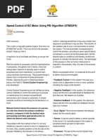 Speed Control of DC Motor Using PID Algorithm (STM32F4) : Instructables