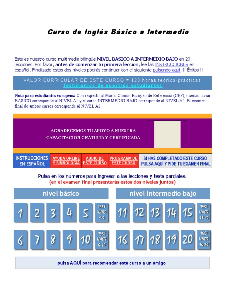 Curso De Ingles Basico Pdf | Libros De Ingles Pdf Gratis – JTGJ