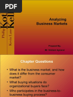 Analyzing Business Markets: Prepared By, Mr. Nishant Agrawal