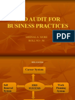HRD Audit For Business Practices