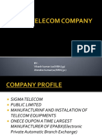 B2B Case Study of Sigma Telecom PDF