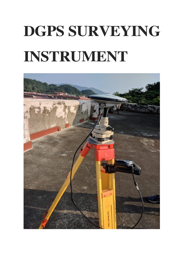 Understanding DGPS Surveying Techniques | PDF | Global Positioning ...