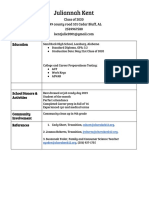 Sample Resume