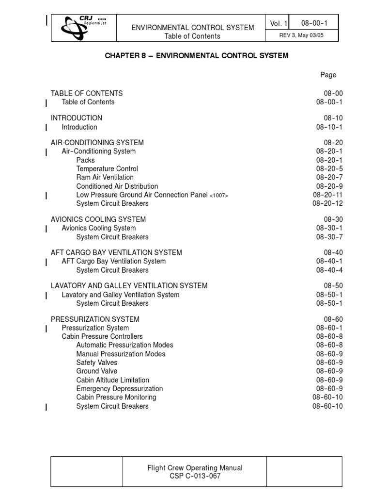 Environmental Control System Overview | PDF | Hvac | Air Conditioning