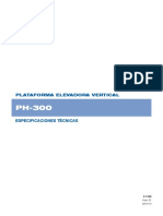 Especificaciones Tecnicas PH 300 PDF