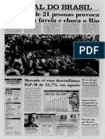 Jornal Do Brasil_massacre de Vigário Geral