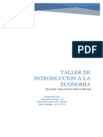 Taller 1 - Pensar Como Economista 1