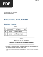 Fuel Injection Pump - Install - Bosch EVPE PDF