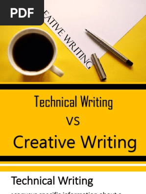 Creative Writing vs Technical Writing