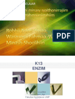 K13 ENZIM Klasifikasi, Sifat, Mekanisme, Reaksi