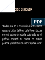 Codigo de Honor