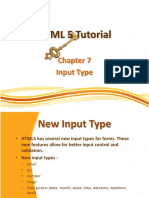 Chapter 7 Input Type